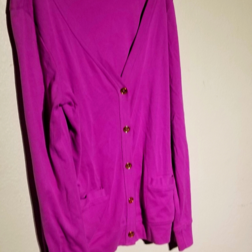 Polo Ralph Lauren Cardigan Size Medium Pink
